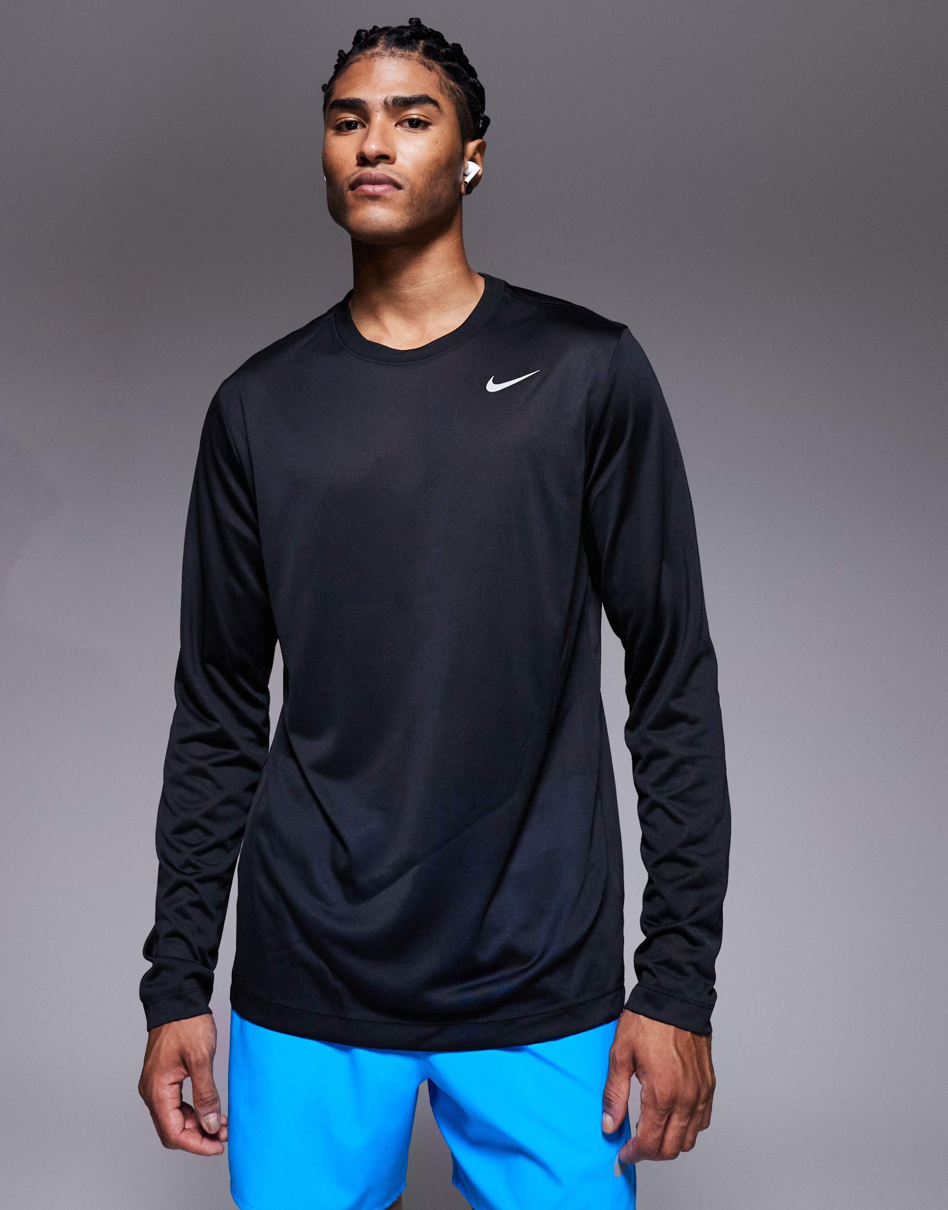Nike Training - Legend DRI-Fit - Top a maniche lunghe nero